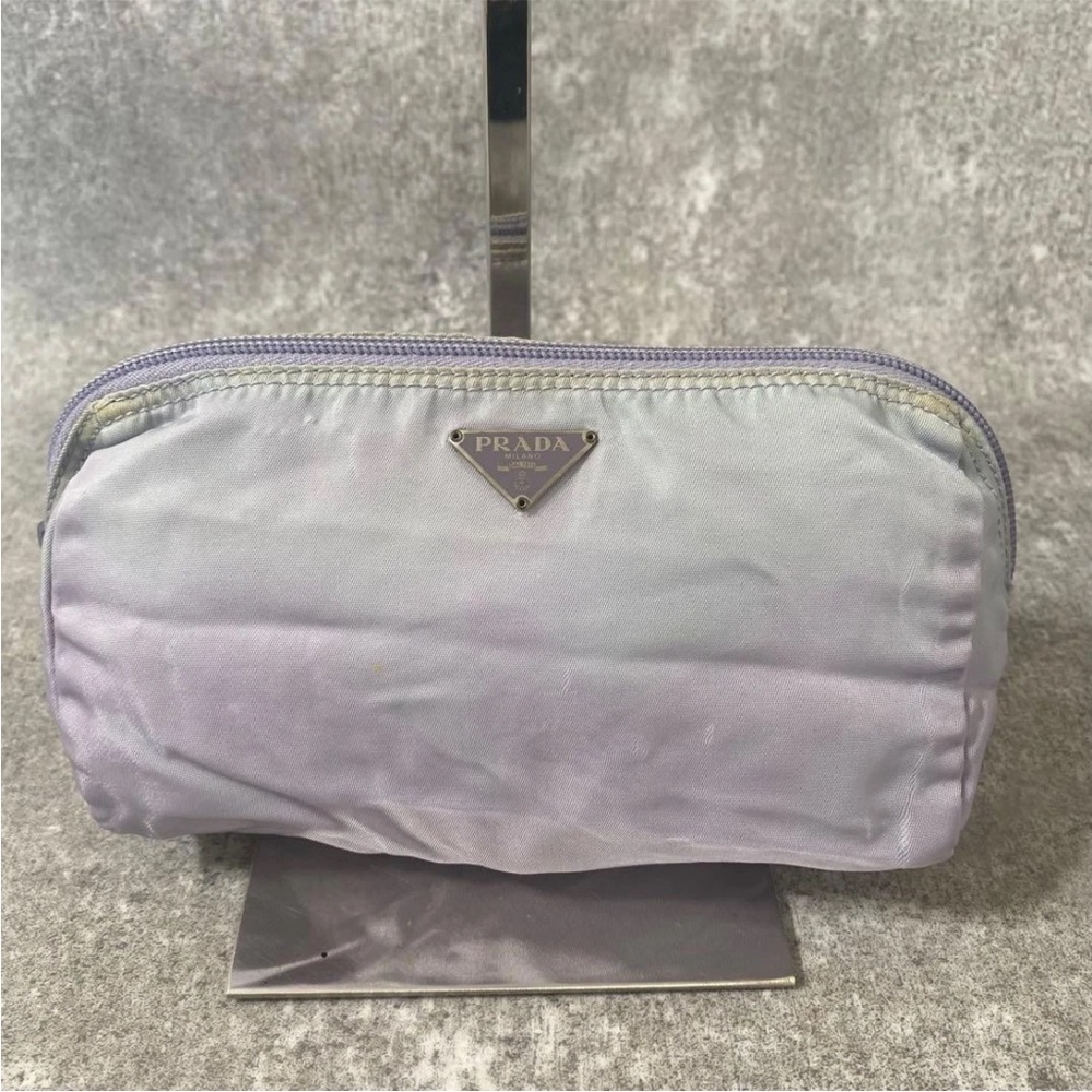 Prada Light Purple Cosmetic Bag - Picture 2 of 13